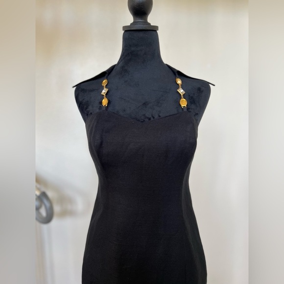 Vintage Side Slit Cache Dress - Picture 2 of 11